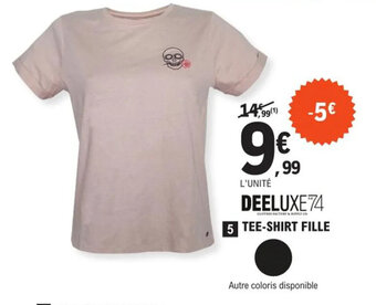 E.Leclerc Sport TEE-SHIRT FILLE offre