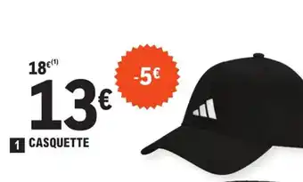 E.Leclerc Sport CASQUETTE offre