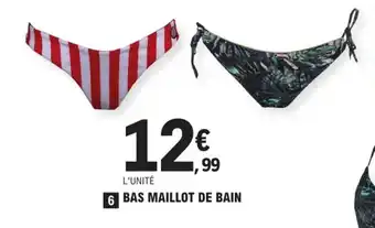 BAS MAILLOT DE BAIN