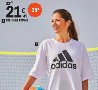 E.Leclerc Sport TEE-SHIRT FEMME offre