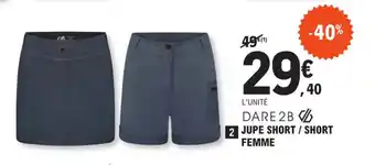 E.Leclerc Sport JUPE SHORT / SHORT FEMME offre