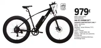 E.Leclerc Sport VAE VTT FATBIKE 26"(²) offre