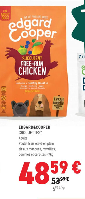 Tom&Co EDGARD&COOPER CROQUETTES* offre
