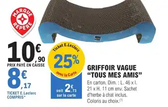 GRIFFOIR VAGUE "TOUS MES AMIS"