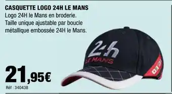 Casquette logo 24h le mans