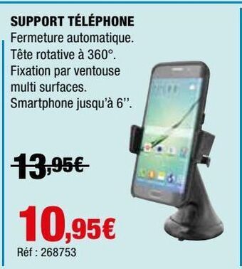 Autobacs Support téléphone offre