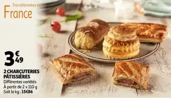2 CHARCUTERIES PÂTISSIÈRES