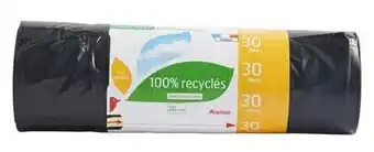 Auchan BON PLAN SUR LA GAMME SAC POUBELLE AUCHAN offre