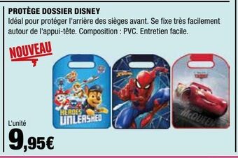 Autobacs Protege dossier disney offre