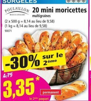 Norma 20 mini moricettes offre