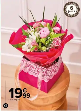 Carrefour d./Bouquet bulle de roses offre