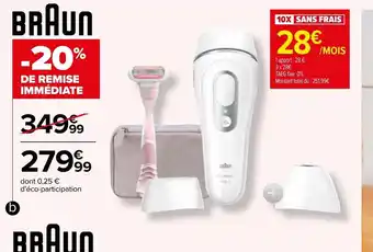 Carrefour b./Épilateur à lumière pulsée offre