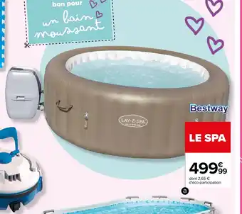 Carrefour a./Spa gonflable rond Palm spring offre