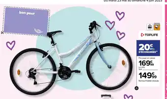 Carrefour a./Vélo MOUNTAIN 50 Femme offre