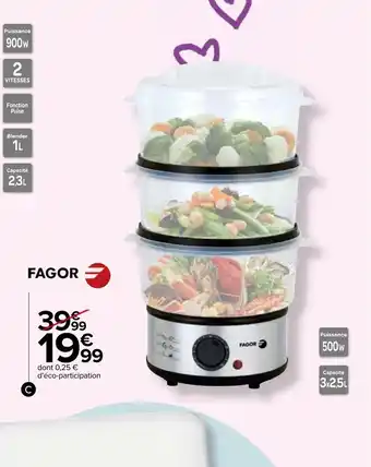 Carrefour C./Cuiseur vapeur offre