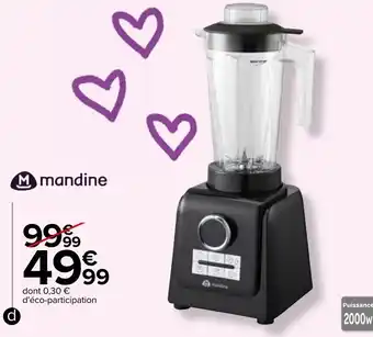 Carrefour c./Blender gourde offre