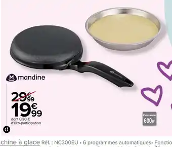Carrefour d./Mini crêpière pratique offre