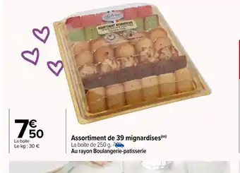 Carrefour Assortiment de 39 mignardises(m) offre