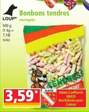 Norma LOUP® Bonbons tendres offre