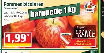 Norma Pommes bicolores offre