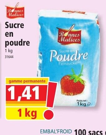Norma Sucre en poudre offre