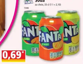 Norma FANTA Soda offre