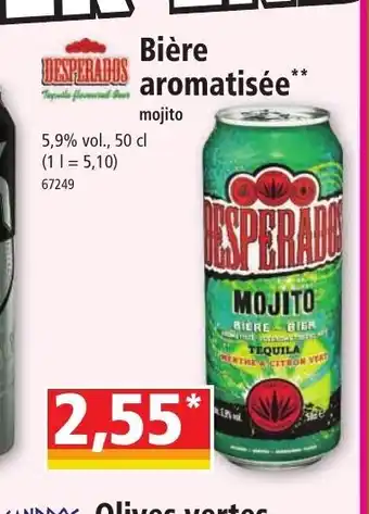 Norma DESPERADOS Bière aromatisée** offre
