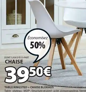 JYSK CHAISE BLOKHUS offre
