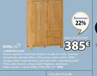 JYSK COMMODE HAGE offre