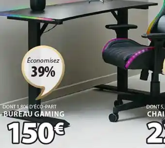 JYSK BUREAU GAMING HALDUM offre