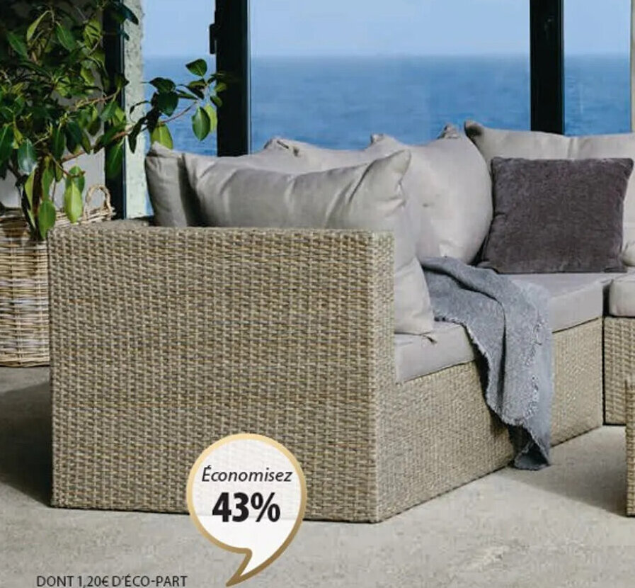 Promo MODULE LOUNGE, ANGLE chez JYSK