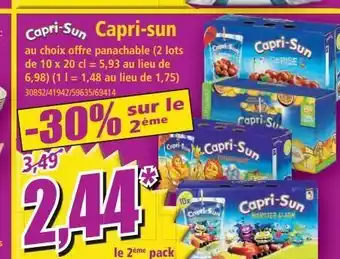 Norma Jus capri sun offre