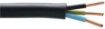 Brico Dépôt Câble électrique r2v 3g1,5 mm² noir - 100 m offre
