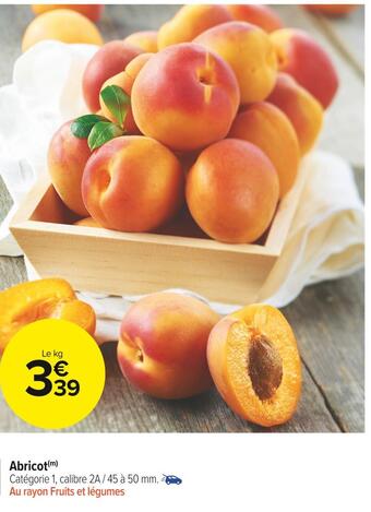 Carrefour Market Abricot offre