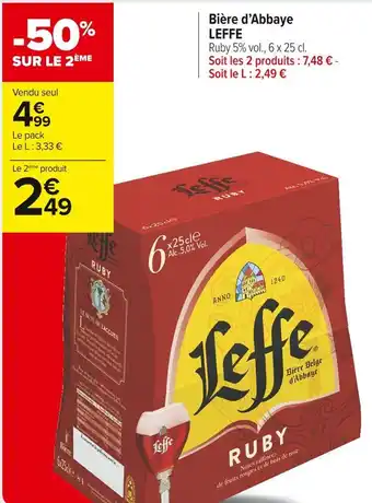 Leffe bière d’abbaye