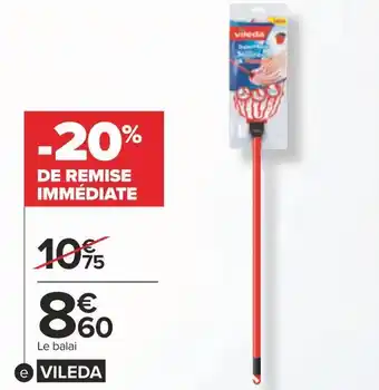 Carrefour Vileda balai supermocio power offre