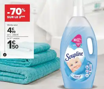 Carrefour Soupline adoucissant(d) offre
