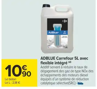 Carrefour Adblue carrefour 5l avec flexible intégré offre
