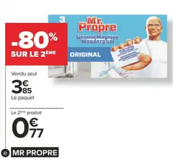 Carrefour Mr propre gomme magique offre