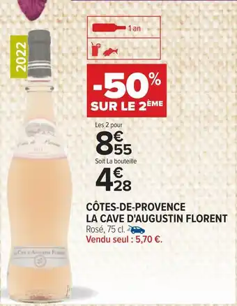 La cave d'augustin florent cĂŽtes-de-provence