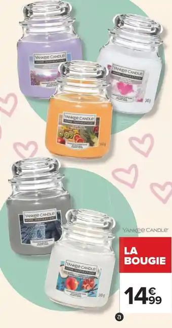 Bougie parfumée jarre moyenne