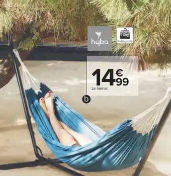 Carrefour Hyba hamac rio offre