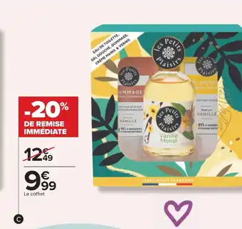 Carrefour Les petits plaisirs coffret offre