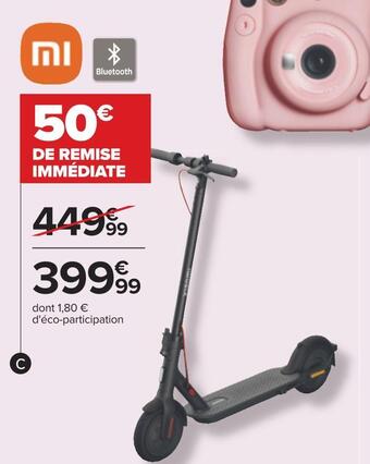 Carrefour Xiaomi trottinette électrique offre