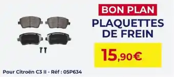 Plaquettes de frein