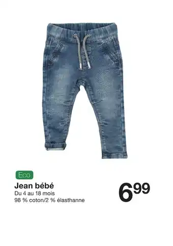 Zeeman Jean bébé offre