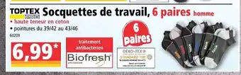 Norma Socquetets de travail offre