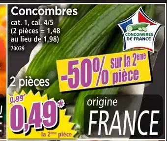 Norma Concombres offre