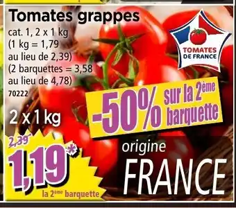 Norma Tomates grappes offre
