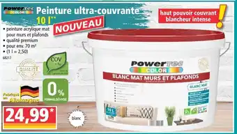 Norma Peinture ultra-couvrante offre